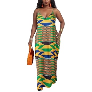 Womens Casual Summer Maxi Dresses Sleeveless Adjustable