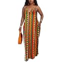 Women39s Casual Summer Maxi Dresses Sleeveless Adjustable