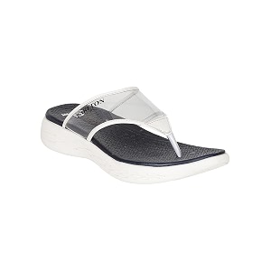 Womens Cl-kan-w-sl01b Navy White Slipper