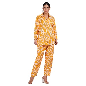 Womens Co-Ord Set - Casual Wear Shirt