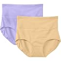 Women39s Combed Cotton High Waist Tummy Control