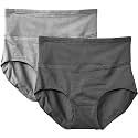 Women39s Combed Cotton High Waist Tummy Control