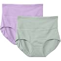 Women39s Combed Cotton High Waist Tummy Control