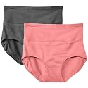 Women39s Combed Cotton High Waist Tummy Control
