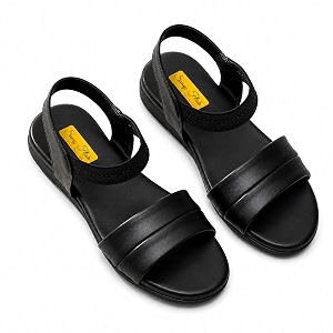 Womens Comfortable Fashion Flat Sandals Open-Toe Casual