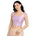 Women39s Corset-Style Raw Silk Crop Top 