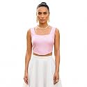 Women39s Corset-Style Raw Silk Crop Top 