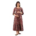 Women39s Cotton Anarkali Comfortable Maternity Feeding Kurta