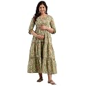 Women39s Cotton Anarkali Comfortable Maternity Feeding Kurta