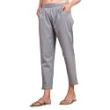 Women39s Cotton Ankle Fit Trouser Pants for