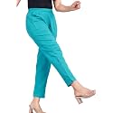 Women39s Cotton Ankle Fit Trouser Pants for