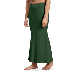 women39s cotton blend fishcut saree shapewearpetticoatskirt comfortwear
