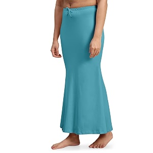 women39s cotton blend fishcut saree shapewearpetticoatskirt comfortwear