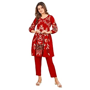 Womens Cotton Co Ord Set Stylish