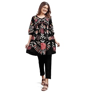 Womens Cotton Co Ord Set Stylish