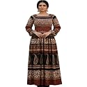 Women39s Cotton Dress Jaipuri Sanganeri Print Midi