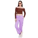 Women39s Cotton Fabric Stylish Cargo Pocket LowerSweatpants