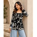 Women39s Cotton Floral Printed V-Neck A-Line KurtaRegular