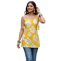 Women39s Cotton Floral Printed Short Kurti -