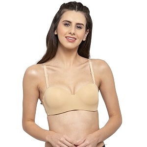 Womens Cotton Heavily Padded Underwire Push Up