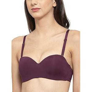 Womens Cotton Heavily Padded Underwire Push Up