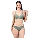 Women39s Cotton Lace Lingerie Set Padded