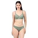 Women39s Cotton Lace Lingerie Set Padded