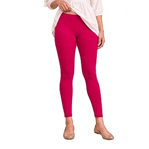 Womens Cotton Lycra Ankle Length Leggings