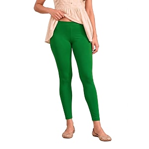 Womens Cotton Lycra Ankle Length Leggings