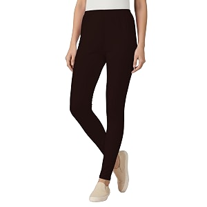 Womens Cotton Lycra Ankle Length Leggings