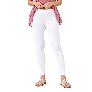 Womens Cotton Lycra Ankle Length Leggings
