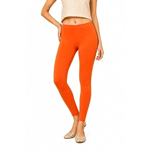 Womens Cotton Lycra Ankle Length Leggings