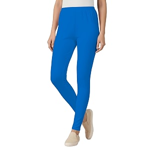 Womens Cotton Lycra Ankle Length Leggings