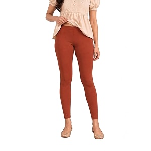 Womens Cotton Lycra Ankle Length Leggings
