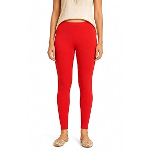 Womens Cotton Lycra Ankle Length Leggings
