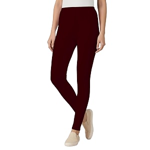 Womens Cotton Lycra Ankle Length Leggings
