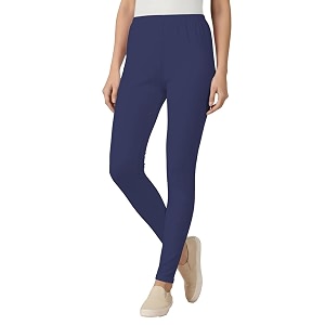 Womens Cotton Lycra Ankle Length Leggings