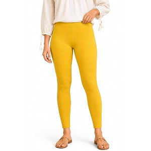 Womens Cotton Lycra Ankle Length Leggings