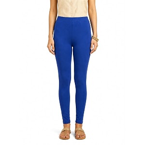 Womens Cotton Lycra Ankle Length Leggings
