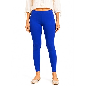 Womens Cotton Lycra Ankle Length Leggings