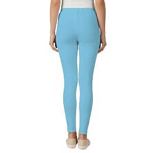 Womens Cotton Lycra Ankle Length Leggings