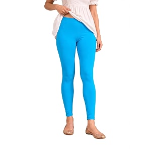 Womens Cotton Lycra Ankle Length Leggings