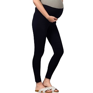 Womens Cotton Lycra Over The Belly Maternity