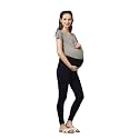 Women39s Cotton Lycra Over The Belly Maternity