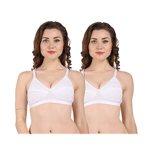 Womens Cotton Non Padded Non-Wired Full Coverage
