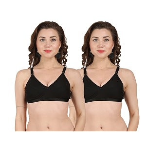 Womens Cotton Non Padded Non-Wired Full Coverage