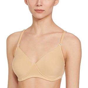 Womens Cotton Padded Wirefree T-Shirt Bra