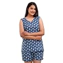 Women39s Cotton Printed Night Suit Set of