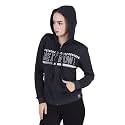 Women's Cotton Printed Steel Blue Jacket with 2 Cross Pockets