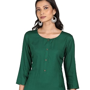 Womens Cotton Regular Kurtas